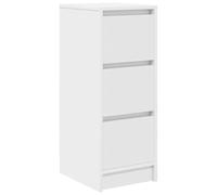 vidaXL Dressoir 29,5x34x76 cm spaanplaat wit