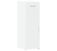 vidaXL Credenza Bianca 30x42,5x93 cm in Legno Multistrato