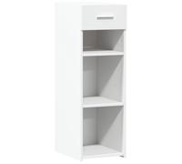 vidaXL Credenza Bianca in legno multistrato 30x42,5x93 cm