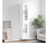AX Credenza 2 Mobiletti Scaffale Bianco 34.5x34x180cm Elegante Arredo 0K 3199457