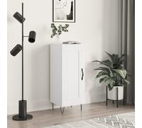 vidaXL Credenza Bianca 34,5x34x90 cm in Legno Multistrato