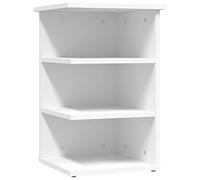 vidaXL Credenza Bianca 35x35x55 cm in Legno Multistrato