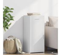 vidaXL Credenza Bianca 40x42,5x93 cm in Legno Multistrato