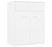 vidaXL Credenza Bianca 60x30x75 cm in Truciolato