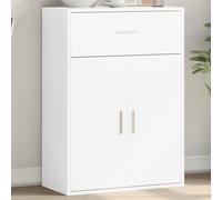 vidaXL Credenza Bianca 60x30x84 cm in Legno Multistrato, credenza da Cucina, Mobile da Salotto, credenza Alta, Mobile da Soggiorno, credenza in Legno