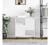 vidaXL Credenza Bianca 60x35x70 cm in Legno Multistrato
