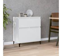 vidaXL Credenza Bianca 60x35x70 cm in Legno Multistrato