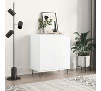 vidaXL Credenza Bianca 60x35x70 cm in Legno Multistrato