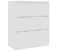 VIDAXL - Credenza Bianca 60x35x76 cm in Legno Multistrato