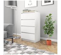 vidaXL Credenza Bianca 60x35x98,5 cm in Legno Multistrato