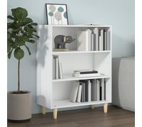 vidaXL Credenza Bianca 69,5x32,5x90 cm in Legno Multistrato