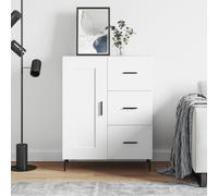 vidaXL Credenza Bianca 69,5x34x90 cm in Legno Multistrato