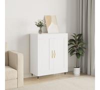 vidaXL Credenza Bianca 69,5x34x90 cm in Legno Multistrato