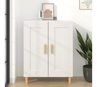 vidaXL Credenza Bianca 69,5x34x90 cm in Legno Multistrato
