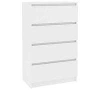 vidaXL Credenza bianca 70 x 40 x 97 cm