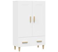 VIDAXL - Credenza Bianca 70x31x115 Cm In Legno Ingegnerizzato