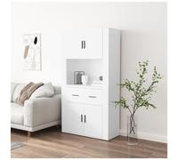 VIDAXL - Credenza Bianca In Legno Multistrato