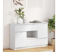 vidaXL Credenza Bianco 100 x 30 x 65,6 Legno ingegnerizzato