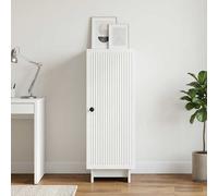 vidaXL Credenza Bianco 33 x 34,5 x 90 cm Legno ingegnerizzato