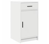 vidaXL Credenza Bianco 40 x 40.5 x 75 cm Legno Multistrato, Soggiorno Moderno, Design Funzionale, Mobile Sideboard Rettangolare, Armadietto Contemporaneo, Decorazioni Minimaliste
