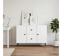 vidaXL Credenza Bianco 89 x 34,5 x 60 cm Legno ingegnerizzato