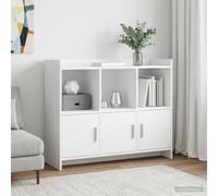 vidaXL Credenza Bianco 98,5 x 33 x 80 cm Legno ingegnerizzato