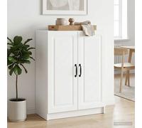 vidaXL Credenza Bianco Lucido 66 x 34,5 x 87 cm Legno ingegnerizzato