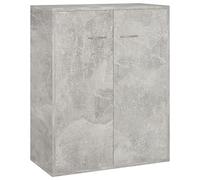 vidaXL Credenza Calcestruzzo Grigio 60x30x75 cm in Truciolato