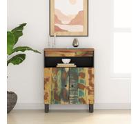 vidaXL Credenza con 2 Ante 60x33x75 cm in Legno Massello di Recupero