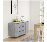 AX Credenza Mobiletto Cassetti 2Ante 120x41x75cm Sala Soggiorno Moderno + 809615