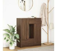 vidaXL Credenza con Cassetti e Ante Rovere Marrone 73x31x90 cm, armadietto, Armadio credenza, Armadio da corridoio, Armadio Buffet, Armadio da Cucina