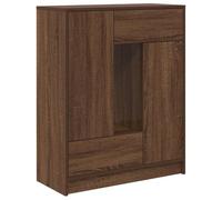 vidaXL Credenza con Cassetti e Ante Rovere Marrone 73x31x90 cm, armadietto, Armadio credenza, Armadio da corridoio, Armadio Buffet, Armadio da Cucina