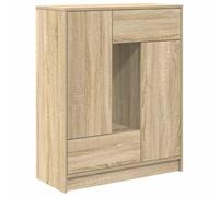 vidaXL Credenza con Cassetti e Ante Rovere Sonoma 73x31x90 cm