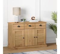 vidaXL Credenza con Cassetti VIGO 113x40x75 cm Legno Massello di Pino