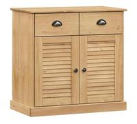 vidaXL Credenza con Cassetti VIGO 78x40x75cm Legno Massello Pino