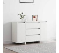 vidaXL Credenza con cassetto Bianco 120 x 41 x 75 cm Legno multistrato