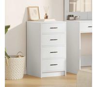 vidaXL Credenza con cassetto Bianco 40 x 41 x 75 cm Legno multistrato