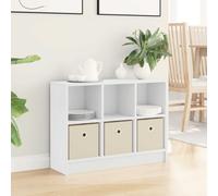 vidaXL Credenza con cassetto Bianco 73,5 x 22,5 x 53,5 cm