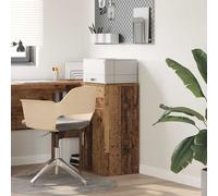 vidaXL Credenza con cassetto Legno vecchio 38 x 34 x 75 cm