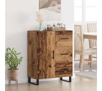 vidaXL Credenza con cassetto Legno vecchio 69,5 x 34 x 90 cm