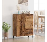 vidaXL Credenza con cassetto Legno vecchio 69,5 x 34 x 90 cm