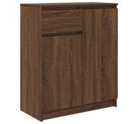 vidaXL Credenza con Cassetto Rovere Marrone 71x35x84 cm in Truciolato, Mobile Contenitore, Mobile credenza, Armadio corridoio, Mobile Buffet