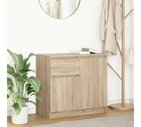 vidaXL Credenza con Cassetto Rovere Sonoma 71x35x65 cm in Truciolato