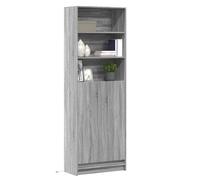 vidaXL Credenza con LED Grigio Sonoma 69x32,5x200 cm in Truciolato