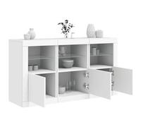 VIDAXL - Credenza Con Luci Led Bianca 123x37x67 Cm