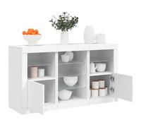 VIDAXL - Credenza Con Luci Led Bianca 123x37x67 Cm