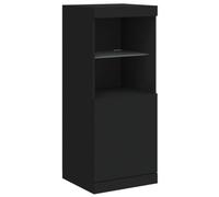 vidaXL Credenza con Luci LED Nera 41x37x100 cm