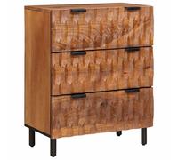 vidaXL Credenza Finitura Marrone Acacia 60 x 33 x 75 cm