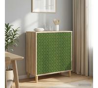 vidaXL Credenza GELEEN Sonoma 69 x 33 x 75 cm Legno ingegnerizzato, Mobile laterale rettangolare moderno, grande spazio per soggiorno e sala da pranzo, arredo elegante per la casa