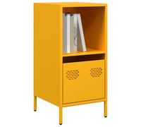 vidaXL Credenza Giallo Senape 35x39x73,5 cm Acciaio Laminato a Freddo